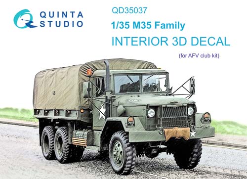 Quinta Studio 1/35 M35 Interior Detail Set