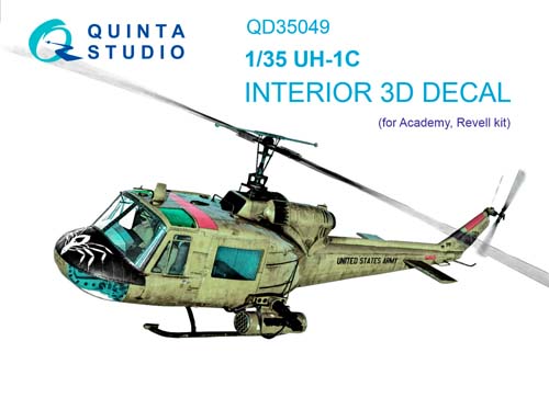 Quinta Studio 1/35 UH-1C Interior Detail Set