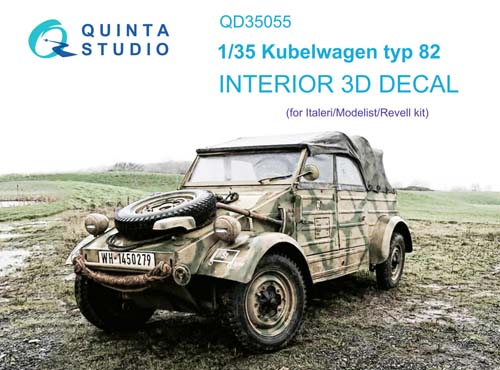 Quinta Studio 1/35 Kubelwagen Interior Detail Set