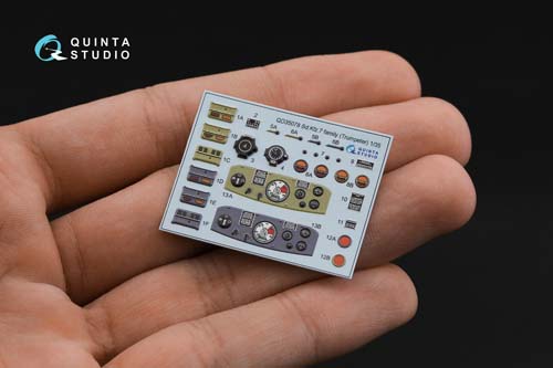 Quinta Studio 1/35 Sd.Kfz.7 Family Interior Detail Set