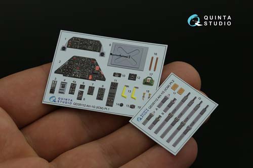Quinta Studio 1/35 AH-1G Interior Detail Set