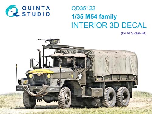 Quinta Studio 1/35 M54 Family Interior Detail Set