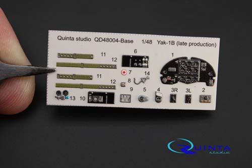 Quinta Studio 1/48 Yak-1B (late) Interior Detail Set