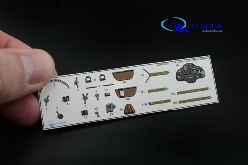 Quinta Studio 1/48 I-16 Type 18/24 Interior Detail Set