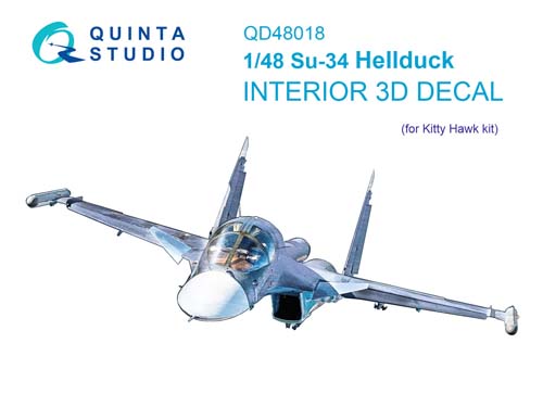 Quinta Studio 1/48 Su-34 Interior Detail Set