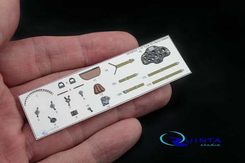 Quinta Studio 1/48 I-16 Type 5 Interior Detail Set