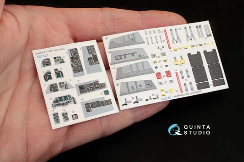 Quinta Studio 1/48 F-16D Fighting Falcon Interior Detail Set