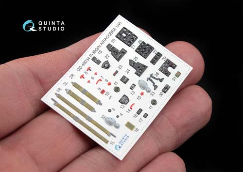 Quinta Studio 1/48 P-39Q/N Airacobra Interior Detail Set