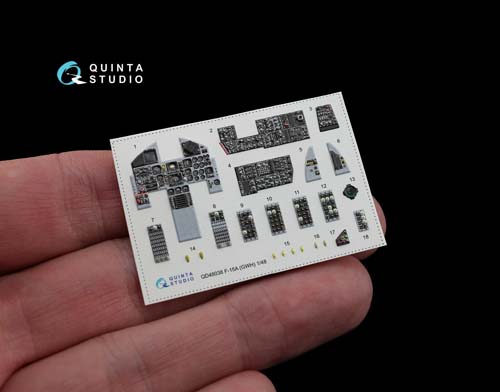 Quinta Studio 1/48 F-15A Eagle Interior Detail Set