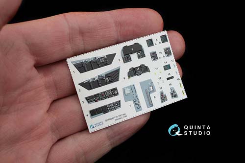 Quinta Studio 1/48 F/A-18C (late) Hornet Interior Detail Set