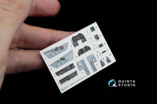 Quinta Studio 1/48 F/A-18A Hornet Interior Detail Set