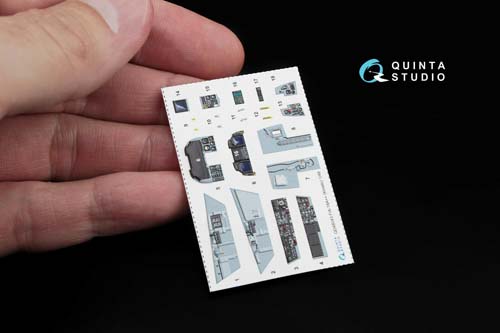 Quinta Studio 1/48 F/A-18A++ Hornet Interior Detail Set
