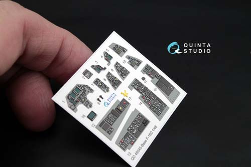 Quinta Studio 1/48 F-16D Fighting Falcon Interior Detail Set