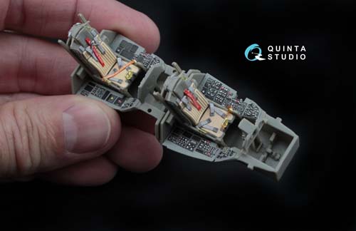 Quinta Studio 1/48 F-16D Fighting Falcon Interior Detail Set