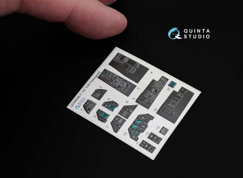 Quinta Studio 1/48 F-16I Fighting Falcon Interior Detail Set
