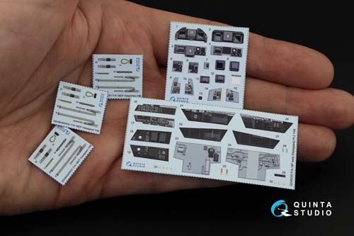 Quinta Studio 1/48 F/A-18F (early) Interior Detail Set