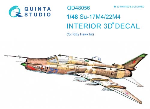 Quinta Studio 1/48 Su-17M4/Su-22M4 Interior Detail Set
