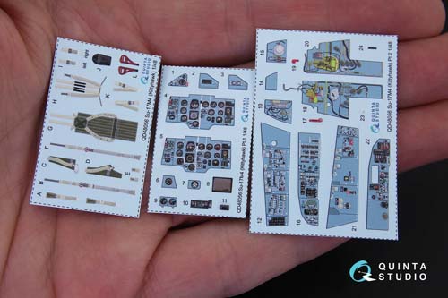 Quinta Studio 1/48 Su-17M4/Su-22M4 Interior Detail Set