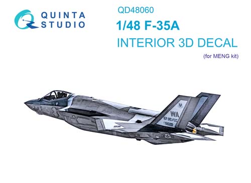 Quinta Studio 1/48 F-35A Interior Detail Set