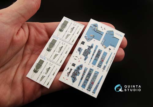 Quinta Studio 1/48 Su-27UB Flanker C Interior Detail Set