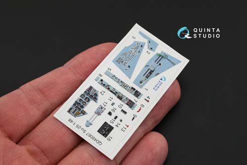 Quinta Studio 1/48 Su-25 Frogfoot Interior Detail Set