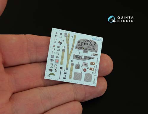Quinta Studio 1/48 Il-2 Shturmovik Interior Detail Set