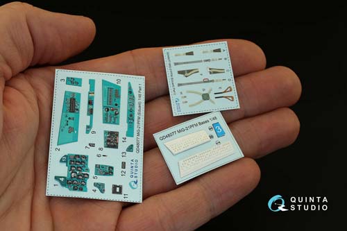 Quinta Studio 1/48 MiG-21PFM Fishbed F Interior Detail Set