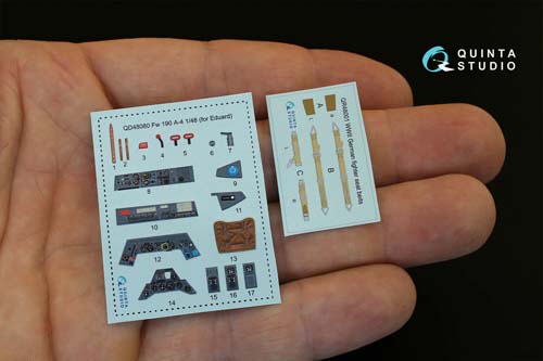 Quinta Studio 1/48 Fw 190A-4 Interior Detail Set