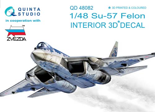 Quinta Studio 1/48 Su-57 Felon Interior Detail Set