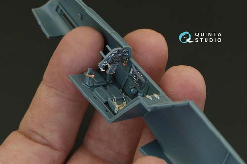 Quinta Studio 1/48 Bf 109F-2/F-4 Interior Detail Set
