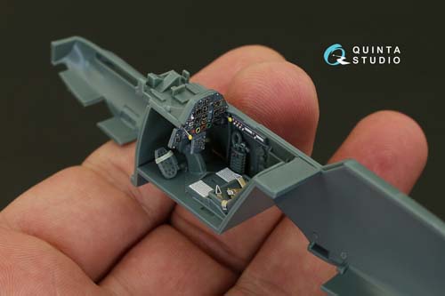 Quinta Studio 1/48 Bf 109E-1/E-3 Interior Detail Set