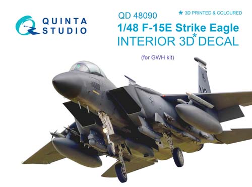 Quinta Studio 1/48 F-15E Strike Eagle Interior Detail Set