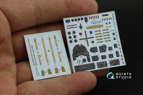 Quinta Studio 1/48 Ju 87B-2/R-2 Interior Detail Set