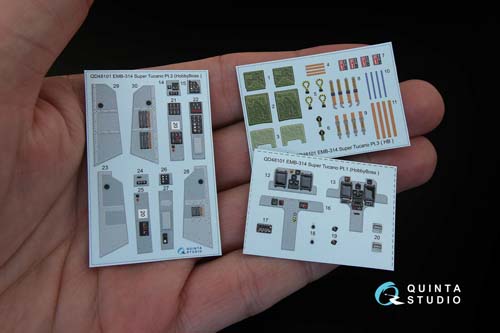 Quinta Studio 1/48 EMB-314 Interior Detail Set