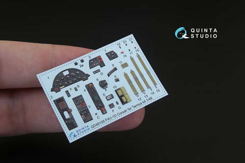 Quinta Studio 1/48 F4U-1D Interior Detail Set