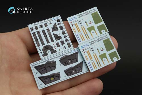 Quinta Studio 1/48 Mirage 2000N Interior Detail Set