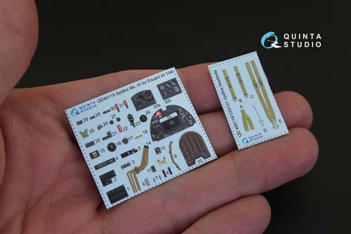Quinta Studio 1/48 Spitfire Mk.IX Interior Detail Set