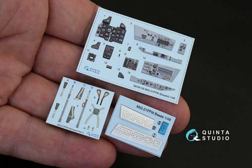 Quinta Studio 1/48 MiG-21PFM Fishbed F Interior Detail Set
