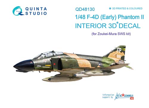 Quinta Studio 1/48 F-4D Interior Detail Set