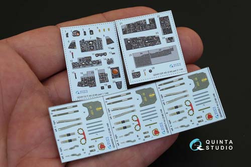 Quinta Studio 1/48 F-4S Interior Detail Set