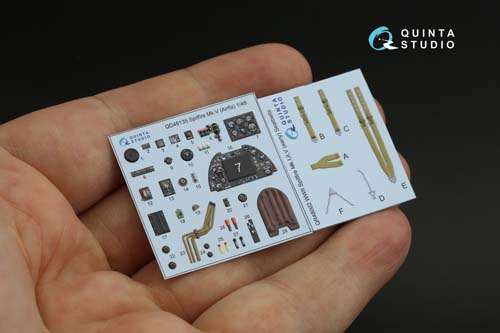 Quinta Studio 1/48 Spitfire Mk.V Interior Detail Set