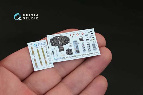 Quinta Studio 1/48 MiG-15bis Interior Detail Set