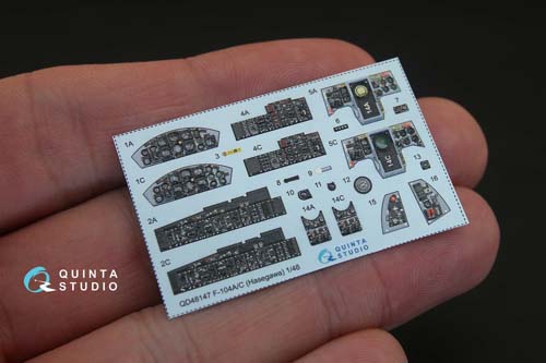 Quinta Studio 1/48 F-104A/C Interior Detail Set
