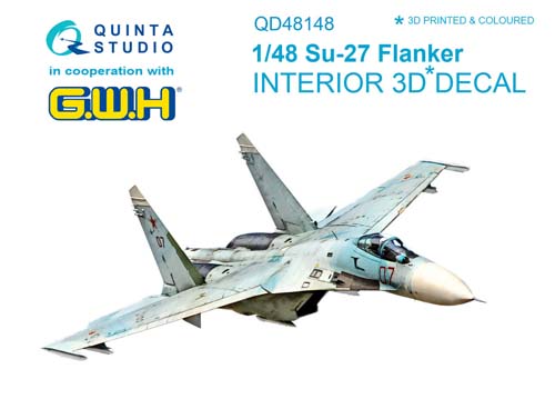 Quinta Studio 1/48 Su-27 Interior Detail Set