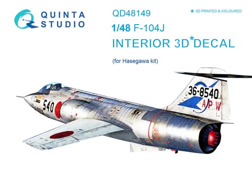 Quinta Studio 1/48 F-104J Interior Detail Set