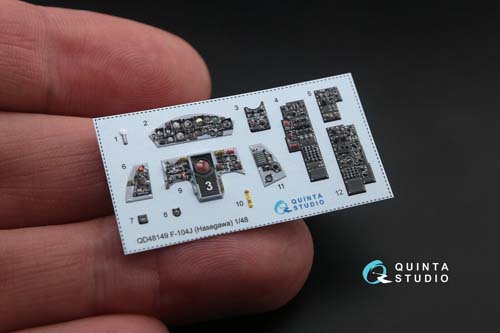 Quinta Studio 1/48 F-104J Interior Detail Set