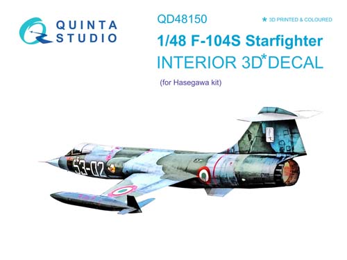 Quinta Studio 1/48 F-104S Interior Detail Set