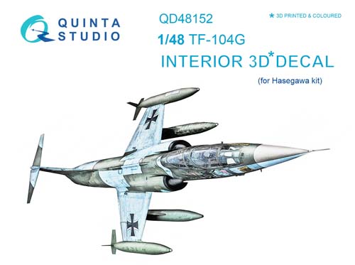 Quinta Studio 1/48 TF-104G Interior Detail Set