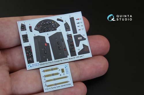 Quinta Studio 1/48 F4U-5 Interior Detail Set