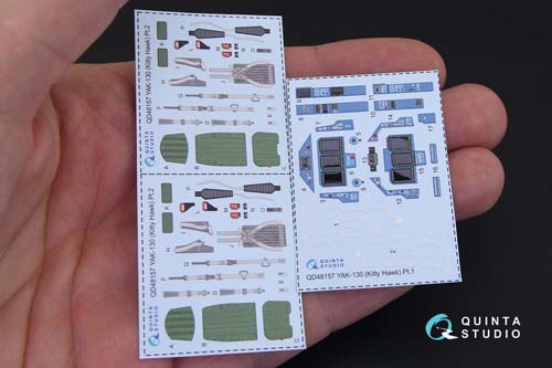 Quinta Studio 1/48 Yak-130 Interior Detail Set